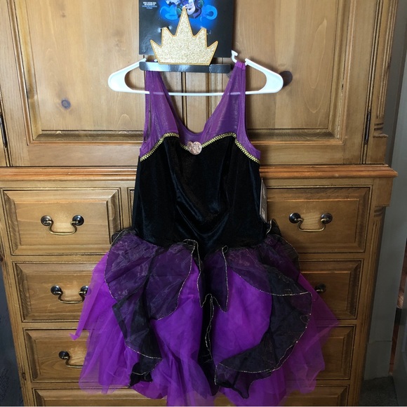 Disney Dresses Disney Ursula Costume Dress And Accessory Set Poshmark